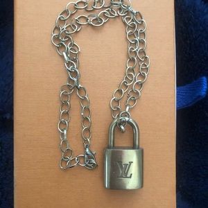 Louis Vuitton lock/ necklace